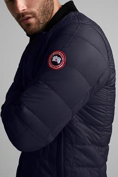 Chamarras Canada Goose Hombre Mexico - Dunham Chaqueta De Plumas Azul Marino LK6904723